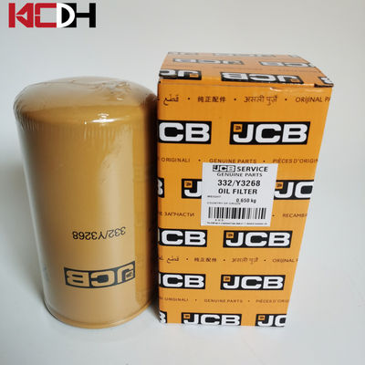 Larghezza lorda standard di dimensione 9.398cm dell'OEM di Oil Filter 332Y3268 dell'escavatore del Jcb