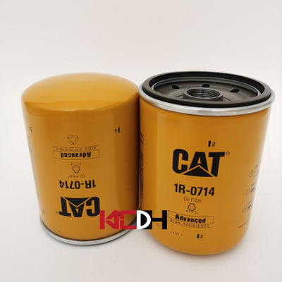 Filtro dell'olio idraulico 1R0714 dell'escavatore 3416643 per CAT Engine