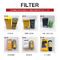 Escavatore Oil Filter, rotazione di Lf3000 Hyundai sul filtro dell'olio 11e1-70130